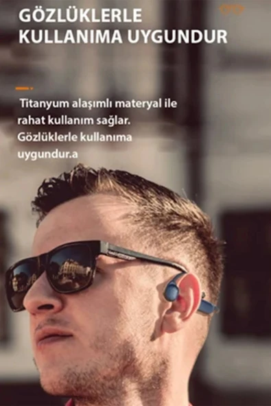 AS10 Plus Suya Dayanıklı Bluetooth Kulaklık - Siyah-(5796) - Resim 2