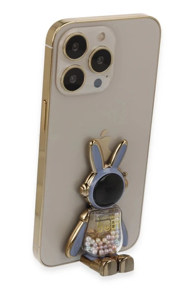 Astro Stand Tavşan Astronot - Mor-(5796) - Resim 4