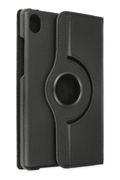 Lenovo Tab M8 Kılıf 360 Tablet Deri Kılıf - Siyah-(5796) ürün görseli 1