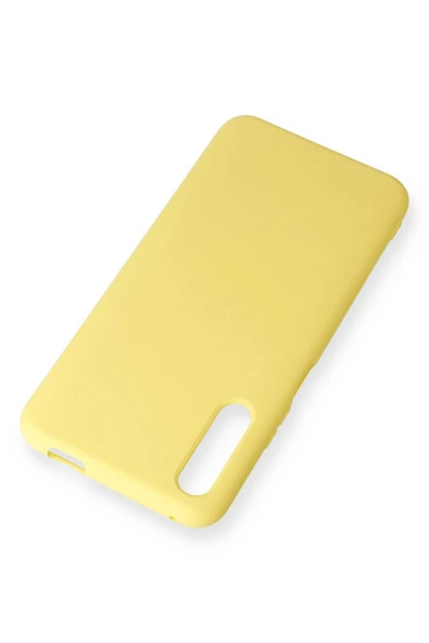 Huawei P Smart Pro / Y9S Kılıf Nano içi Kadife Silikon - Sarı-(5796) - Resim 2