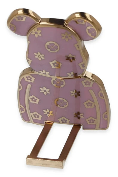 Astro Stand Ayıcık Desenli - Mor-(5796) ürün görseli 1