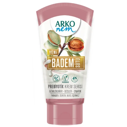 ARKO NEM KREM PREBİYOTİK BADEM SÜTÜ 60 ML ürün görseli 1