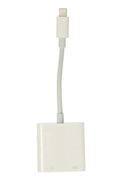APR22 Iphone Otg 2in1 - Beyaz-(5796) ürün görseli 1