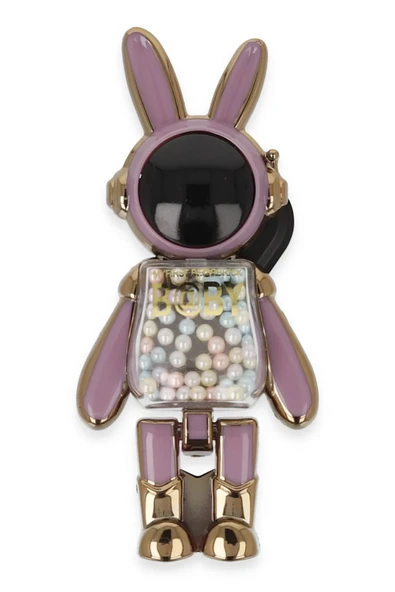 Astro Stand Tavşan Astronot - Mor-(5796) - Resim 3