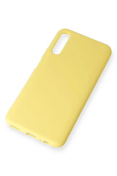 Huawei P Smart Pro / Y9S Kılıf Nano içi Kadife Silikon - Sarı-(5796) - Resim 3