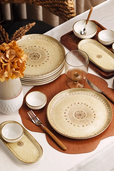 Traces of Roots 14 Parça 6 Kişilik Kahvaltı Takımı ürün görseli 1