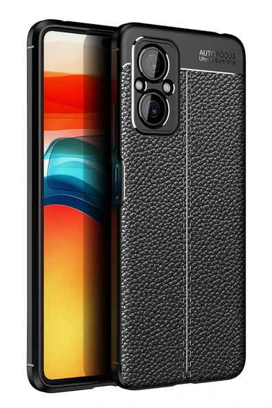 Xiaomi Poco M5 Kılıf Auto Focus Kapak - Siyah-(5796) ürün görseli 1