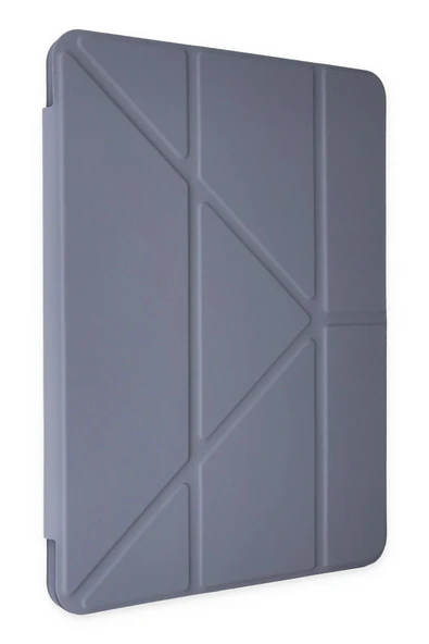 Xiaomi Redmi Pad SE Kılıf Kalemlikli Mars Tablet Kılıfı - Lila-(5796) - Resim 2