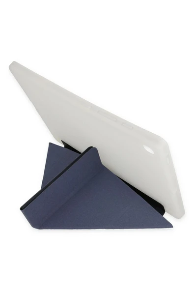 Xiaomi Redmi Pad SE Kılıf Kalemlikli Mars Tablet Kılıfı - Lacivert-(5796) - Resim 5