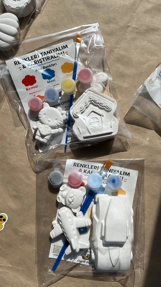 Eğitici Boyama Aktivite Seti 3’lü (Erkek Modelleri) - Resim 7