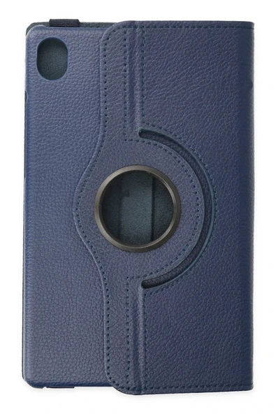 Samsung Galaxy X510 Tab S9 FE 11 Kılıf 360 Tablet Deri Kılıf - Lacivert-(5796) - Resim 2