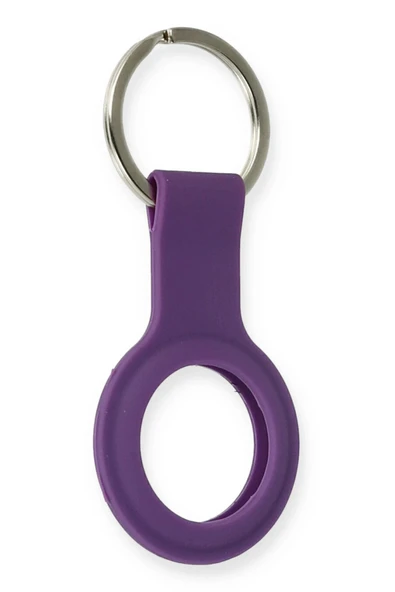 Airtag Silikon Kılıf - Mor-(5796) ürün görseli 1