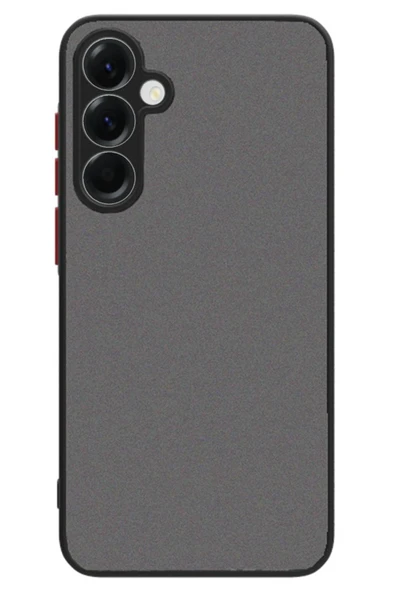 Samsung Galaxy A56 Kılıf Montreal Silikon Kapak - Siyah-(5796) - Resim 2