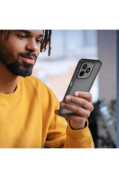 Realme C53 Kılıf Elegant Kapak - Lacivert-(5796) - Resim 3