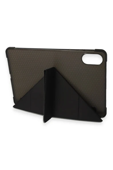 Huawei Honor Pad X9 11.5 Kılıf Kalemlikli Mars Tablet Kılıfı - Siyah-(5796) - Resim 3