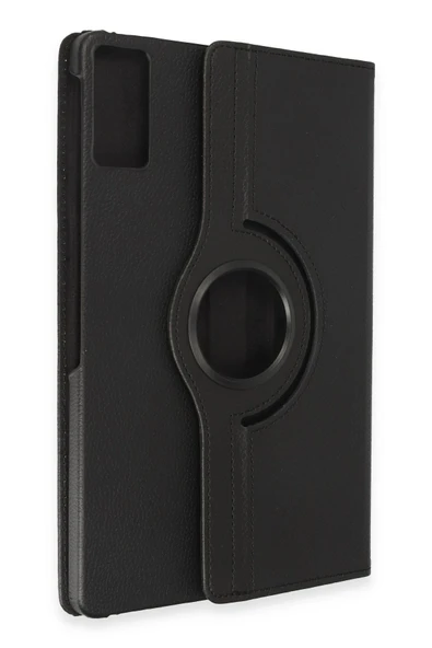 Xiaomi Redmi Pad SE Kılıf 360 Tablet Deri Kılıf - Siyah-(5796) - Resim 2