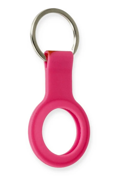 Airtag Silikon Kılıf - Pembe-(5796) ürün görseli 1