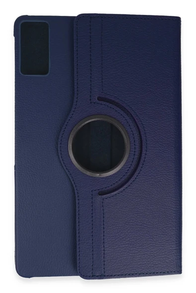 Xiaomi Redmi Pad SE Kılıf 360 Tablet Deri Kılıf - Lacivert-(5796) - Resim 4