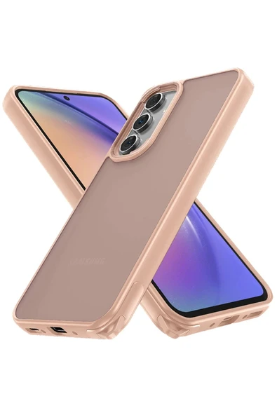 Samsung Galaxy A05S Kılıf Elegant Kapak - Pudra-(5796) ürün görseli 1