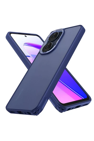 Realme C55 Kılıf Elegant Kapak - Lacivert-(5796) ürün görseli 1