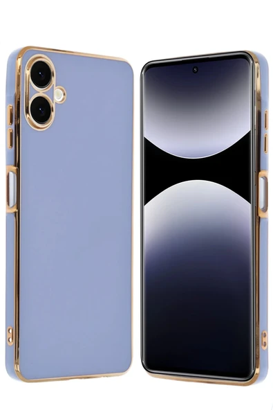 Samsung Galaxy A06 Kılıf Volet Silikon - Mavi-(5796) ürün görseli 1