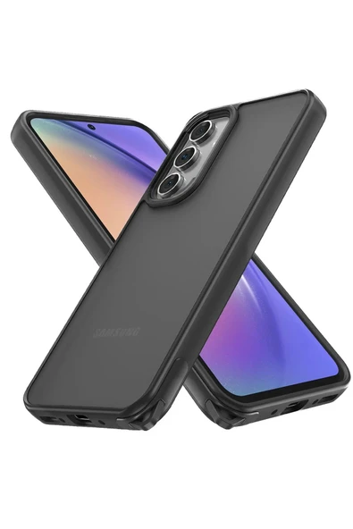 Samsung Galaxy A34 5G Kılıf Elegant Kapak - Siyah-(5796) ürün görseli 1