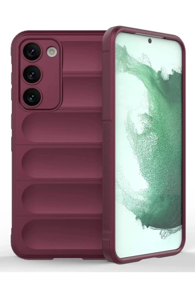 Samsung Galaxy S23 Plus Kılıf Optimum Silikon - Bordo-(5796) ürün görseli 1