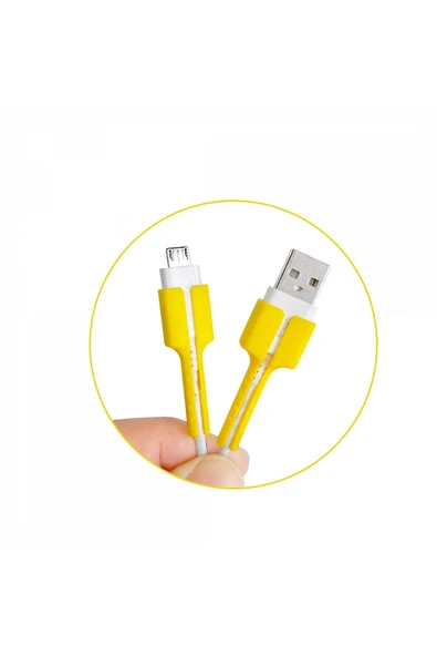 Kablo Koruyucu - Sarı-(5796) ürün görseli 1