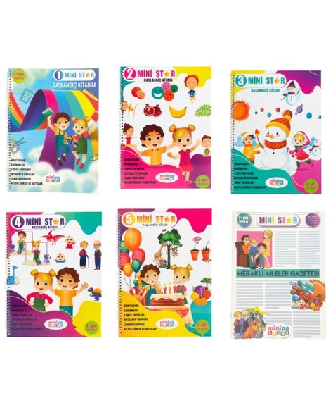 Mini Star Okul Öncesi Eğitim Seti Minipa Çocuk - Resim 2