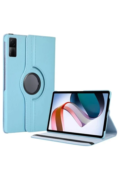 Xiaomi Redmi Pad SE 4G Kılıf 360 Tablet Deri Kılıf - Turkuaz-(5796) ürün görseli 1
