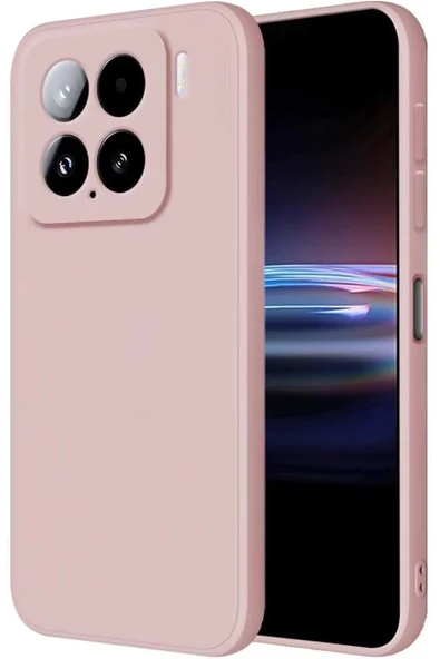 Xiaomi Mi 15 Kılıf Nano içi Kadife Silikon - Pudra-(5796) ürün görseli 1