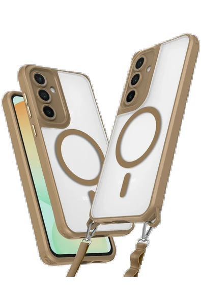 Samsung Galaxy S25 Plus Kılıf Enka Magsafe Silikon Kılıf - Desert-(5796) ürün görseli 1