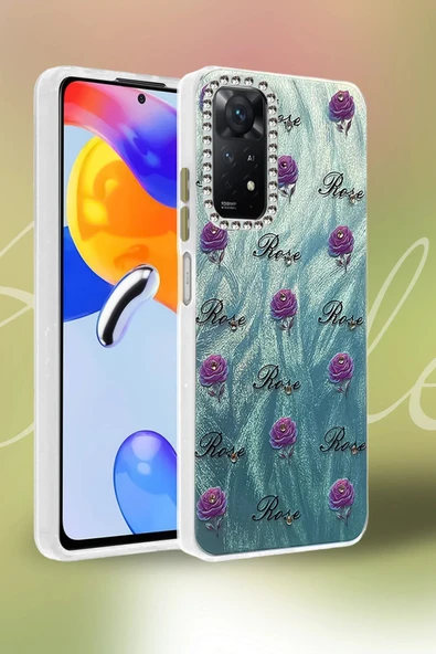 Xiaomi Redmi Note 12 Pro 4G Kılıf Blade Aynalı Desenli Kapak - Desen 4-(5796) - Resim 2