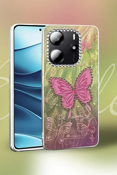 Xiaomi Redmi Note 14 4G Kılıf Blade Aynalı Desenli Kapak - Desen 9-(5796) - Resim 2