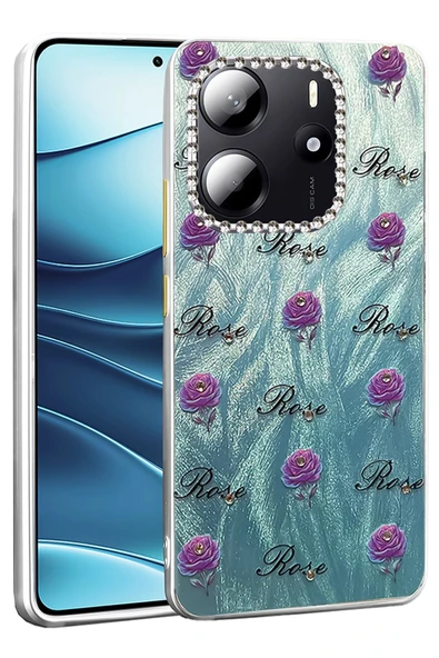 Xiaomi Redmi Note 14 4G Kılıf Blade Aynalı Desenli Kapak - Desen 9-(5796) ürün görseli 1