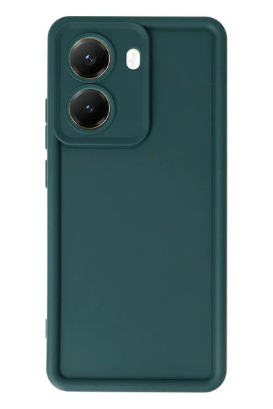 Xiaomi Poco X7 Pro Viera Silikon - Koyu Yeşil-(5796) - Resim 2