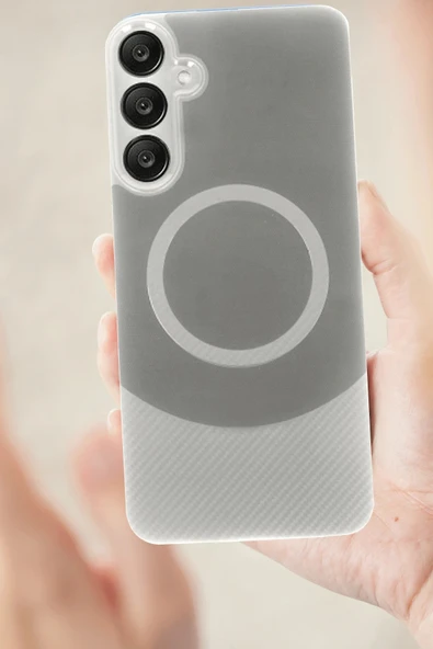 Samsung A26 Kılıf Maya Karbon Kapak - Su Yeşili-(5796) - Resim 2