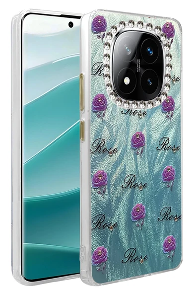 Xiaomi Redmi Note 14 Pro 5G Kılıf Blade Aynalı Desenli Kapak - Desen 9-(5796) ürün görseli 1