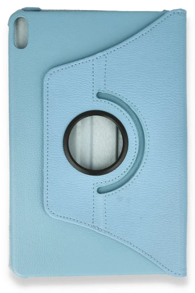 Huawei Honor Pad X8A Kılıf 360 Tablet Deri Kılıf - Turkuaz-(5796) - Resim 2