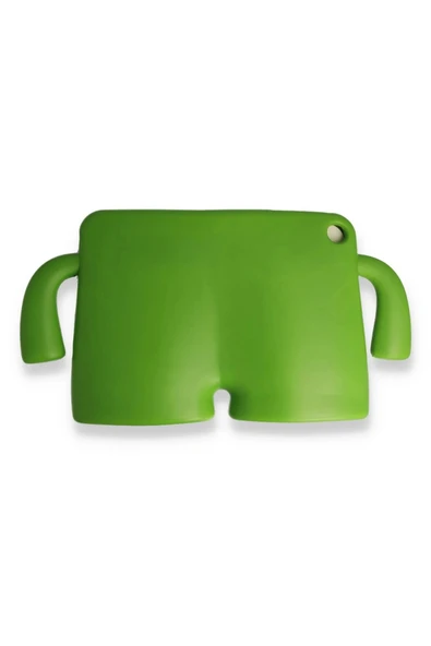 Samsung Galaxy Tab A7 10.4 Kılıf Karakter Tablet Silikon - Yeşil-(5796) - Resim 2