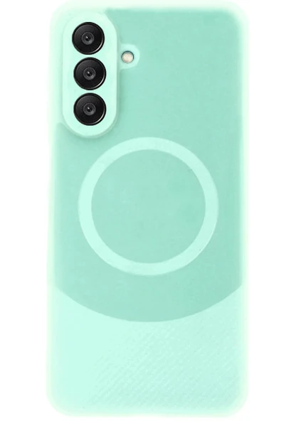 Samsung A26 Kılıf Maya Karbon Kapak - Su Yeşili-(5796) - Resim 3