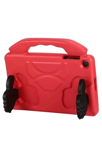 Samsung Galaxy Tab A9 Plus Kılıf Like Stantlı Tablet Silikon - Kırmızı-(5796) ürün görseli 1