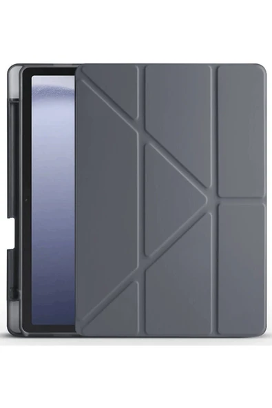 Xiaomi Redmi Pad Pro 12.1 Kılıf Kalemlikli Mars Tablet Kılıfı - Koyu Gri-(5796) ürün görseli 1
