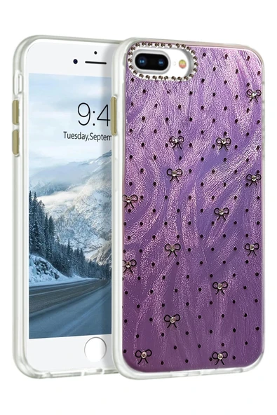 iPhone 7 Plus Kılıf Blade Aynalı Desenli Kapak - Desen 2-(5796) ürün görseli 1