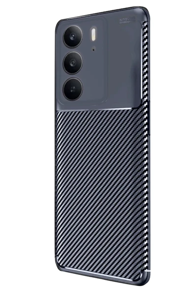 Realme C75 4G Auto Focus Karbon Kapak - Lacivert-(5796) ürün görseli 1