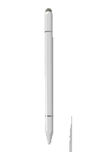 Dokunmatik Stylus Kalem Pen 1101 - Beyaz-(5796) - Resim 2