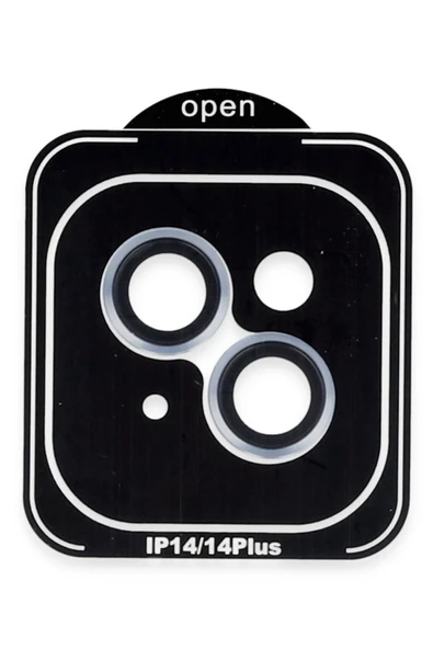 iPhone 14 PVD Metal Kamera Lens - Mavi-(5796) ürün görseli 1