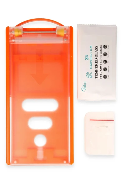 Samsung Galaxy S23 Ultra 5in1 Fiber Hayalet Cam Ekran Koruyucu-(5796) - Resim 3