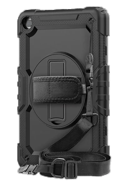 Lenovo Tab M10 TB311FU Kılıf Amazing Tablet Kapak - Siyah-(5796) ürün görseli 1