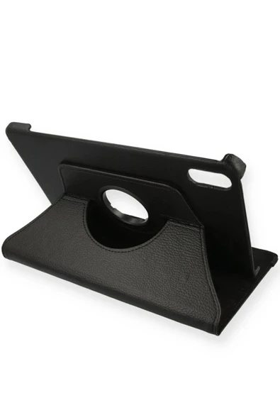 Xiaomi Redmi Pad 2 Kılıf 360 Tablet Deri Kılıf - Siyah-(5796) ürün görseli 1